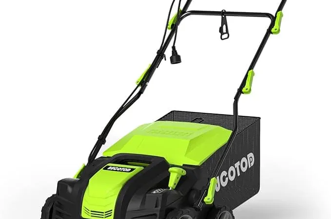 BUCOTOD 16-Inch Dethatcher & Scarifier