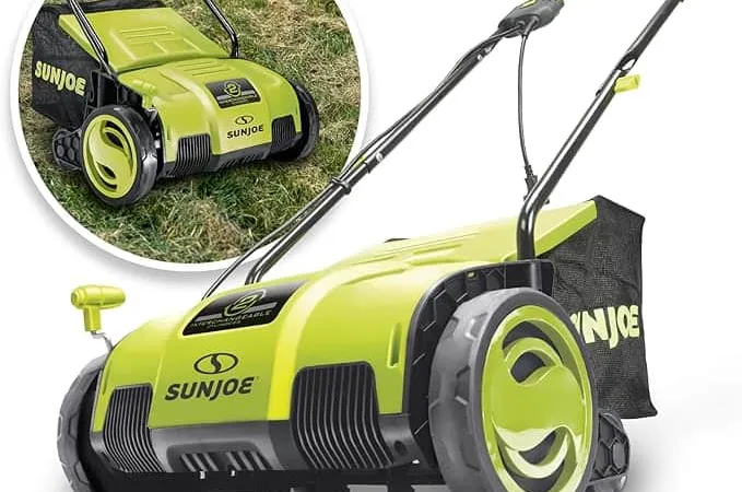 Sun Joe AJ798E Electric Dethatcher Review: Powerful 12-Amp Motor with Dual Scarifier Function for Professional-Grade Lawn Care