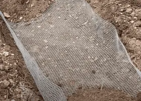 underground hardware cloth barrier
